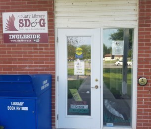 Ingleside Library Doors