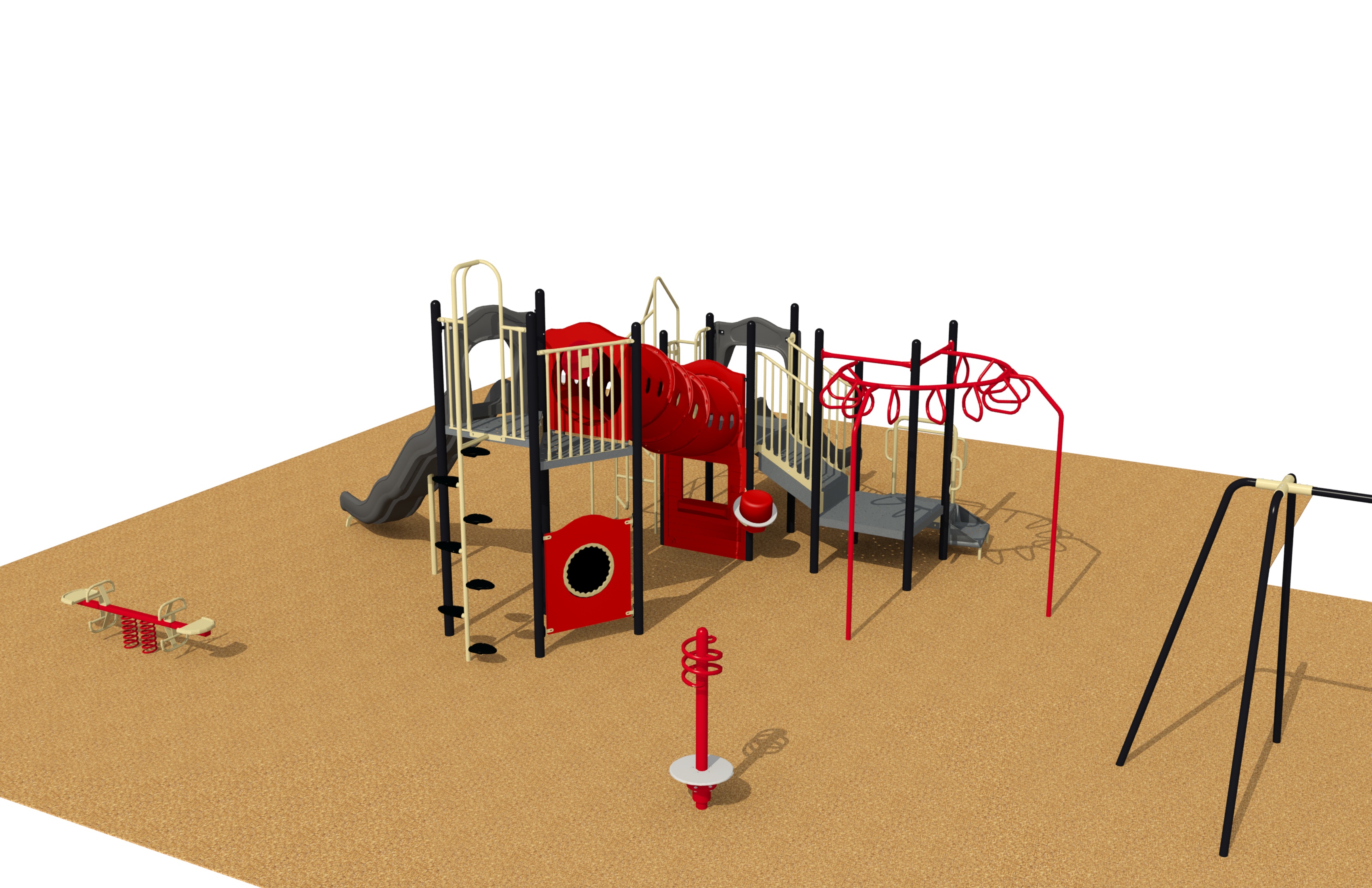 Chase Meadows Play Structure Rendering