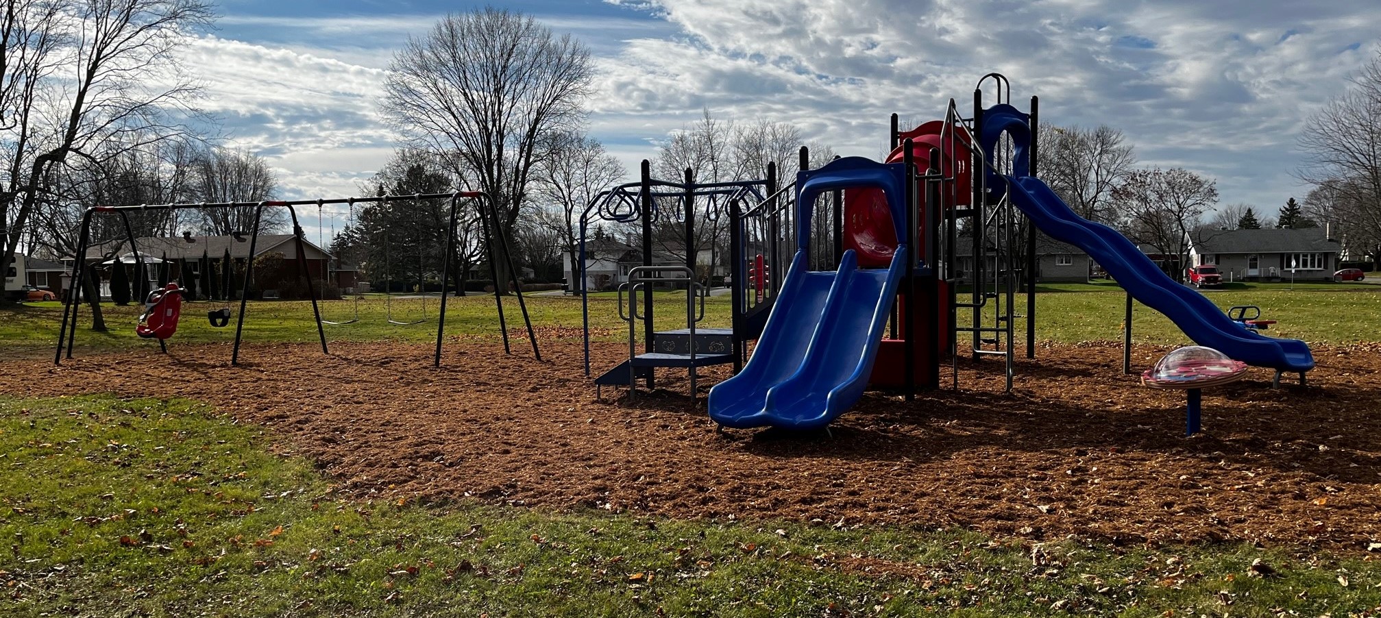 Completed Maple St Park Play Structure