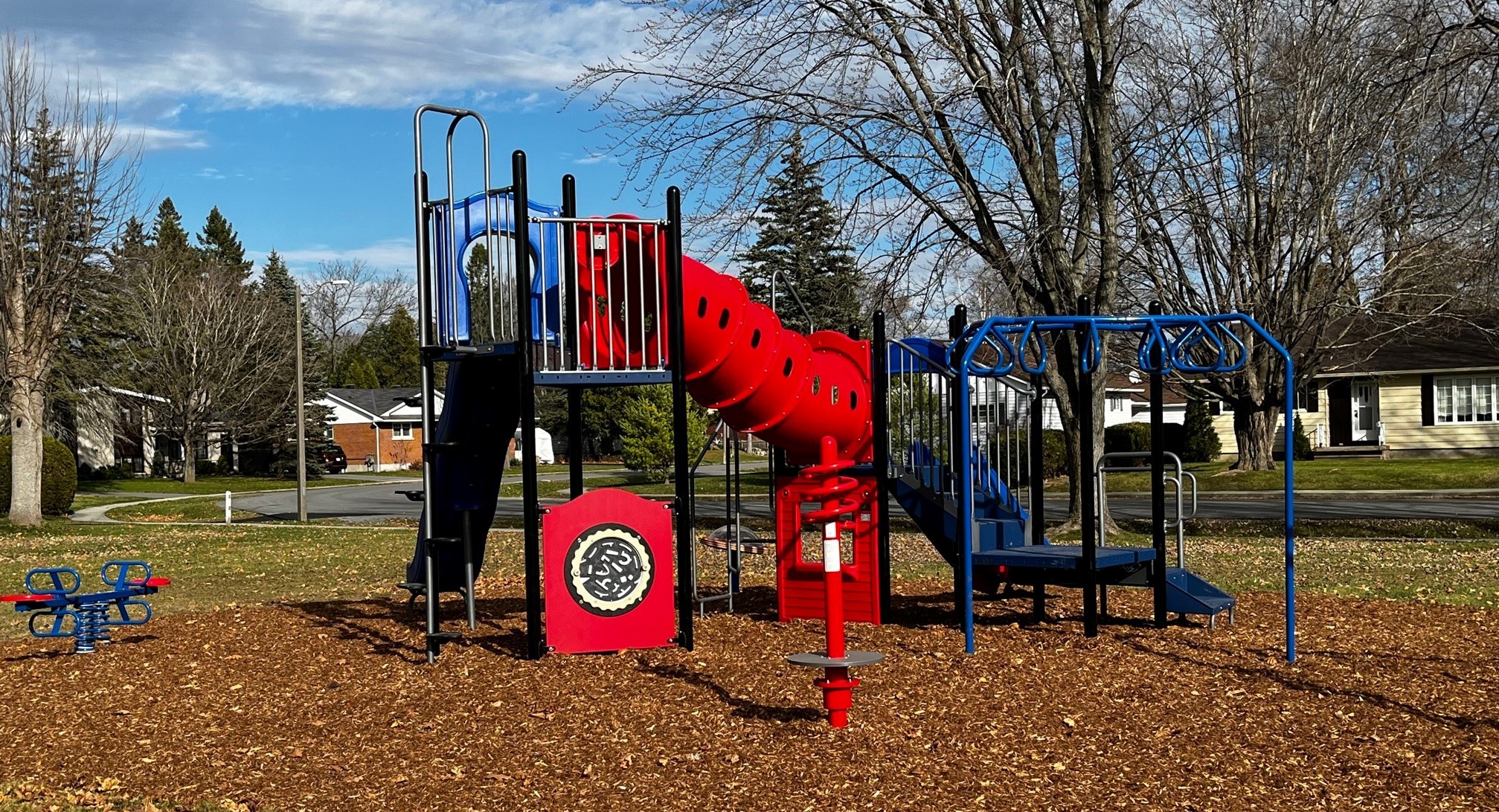 Completed Maple St Park Play Structure