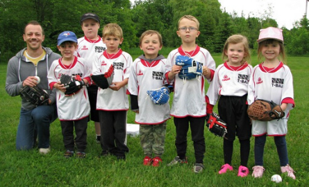 tball team photo