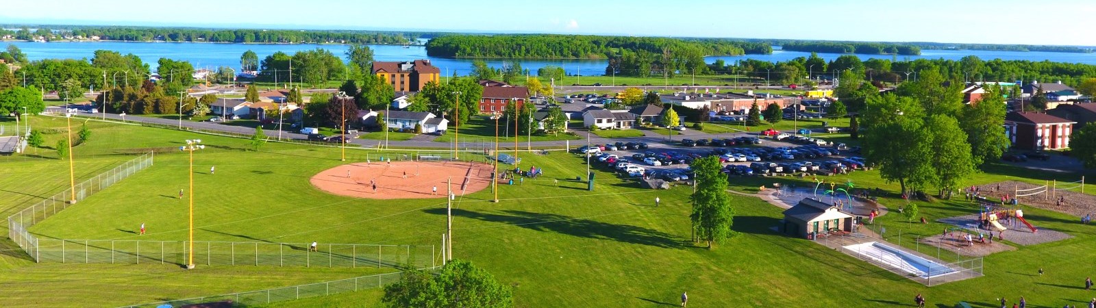 Long Sault drone photo