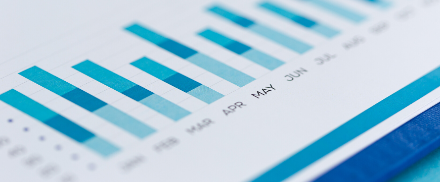 Generic chart showing sales figures