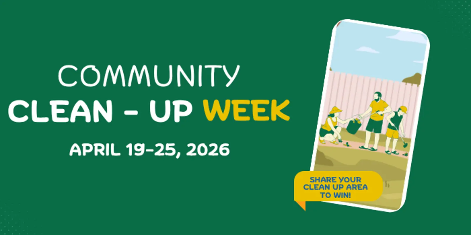 Community Clean Up Week Returns April 18-25! | Township of South Stormont